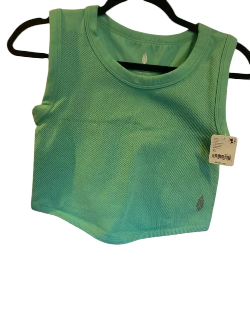 NWT Free People Tank CRISP CACTUS Size: XL